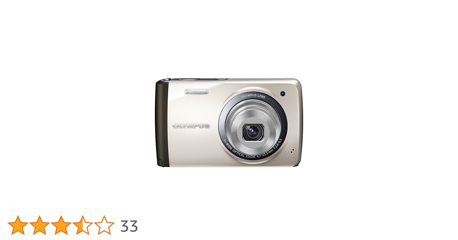 OLYMPUS - 超美品 VH-410 シルバー  M777 Olympus Stylus VH-410 Digital Camera 16 MP 5x Zoom Touch
