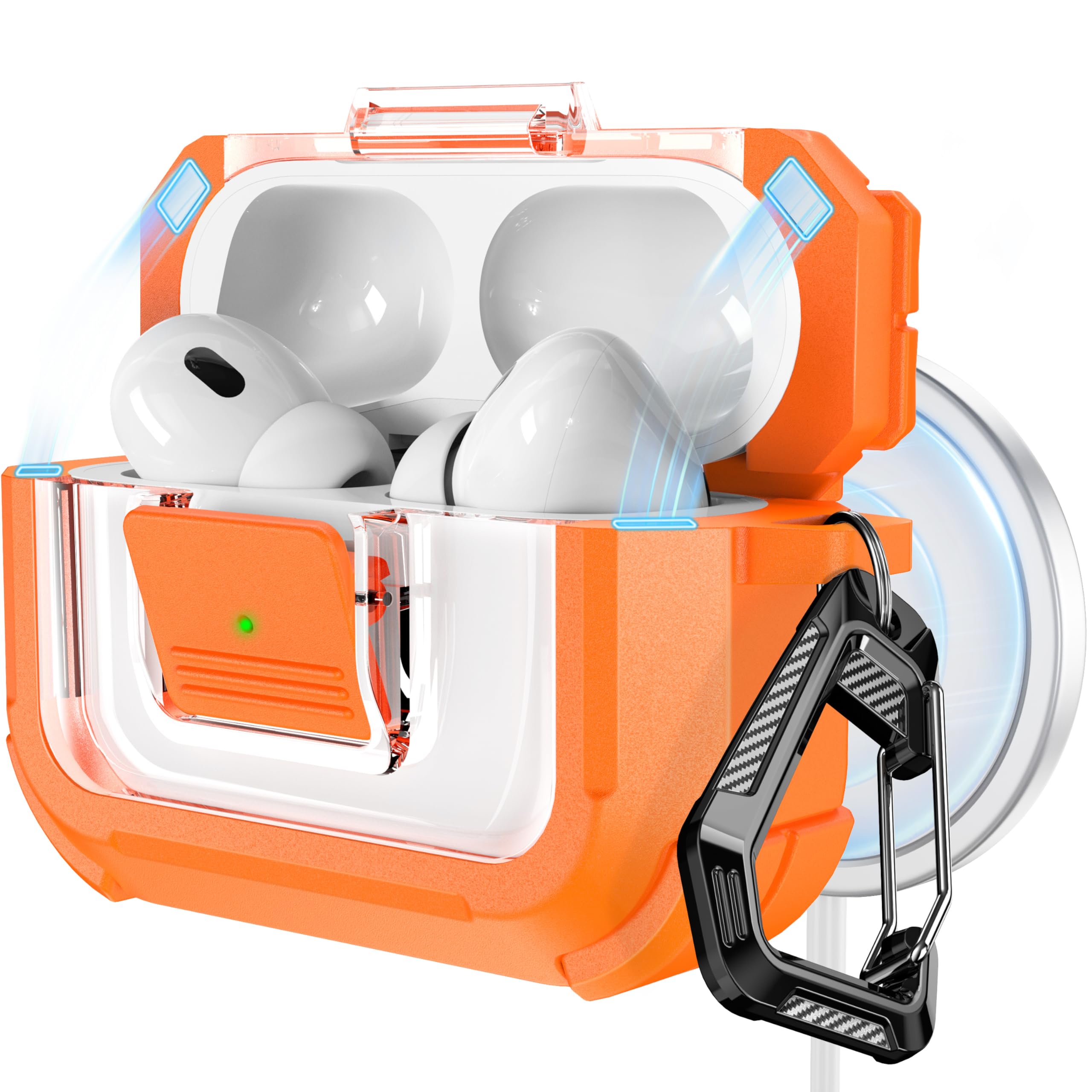 Amazon | RFUNGUANGO AirPods Pro 第2世代/第1世代 対応保護ケース