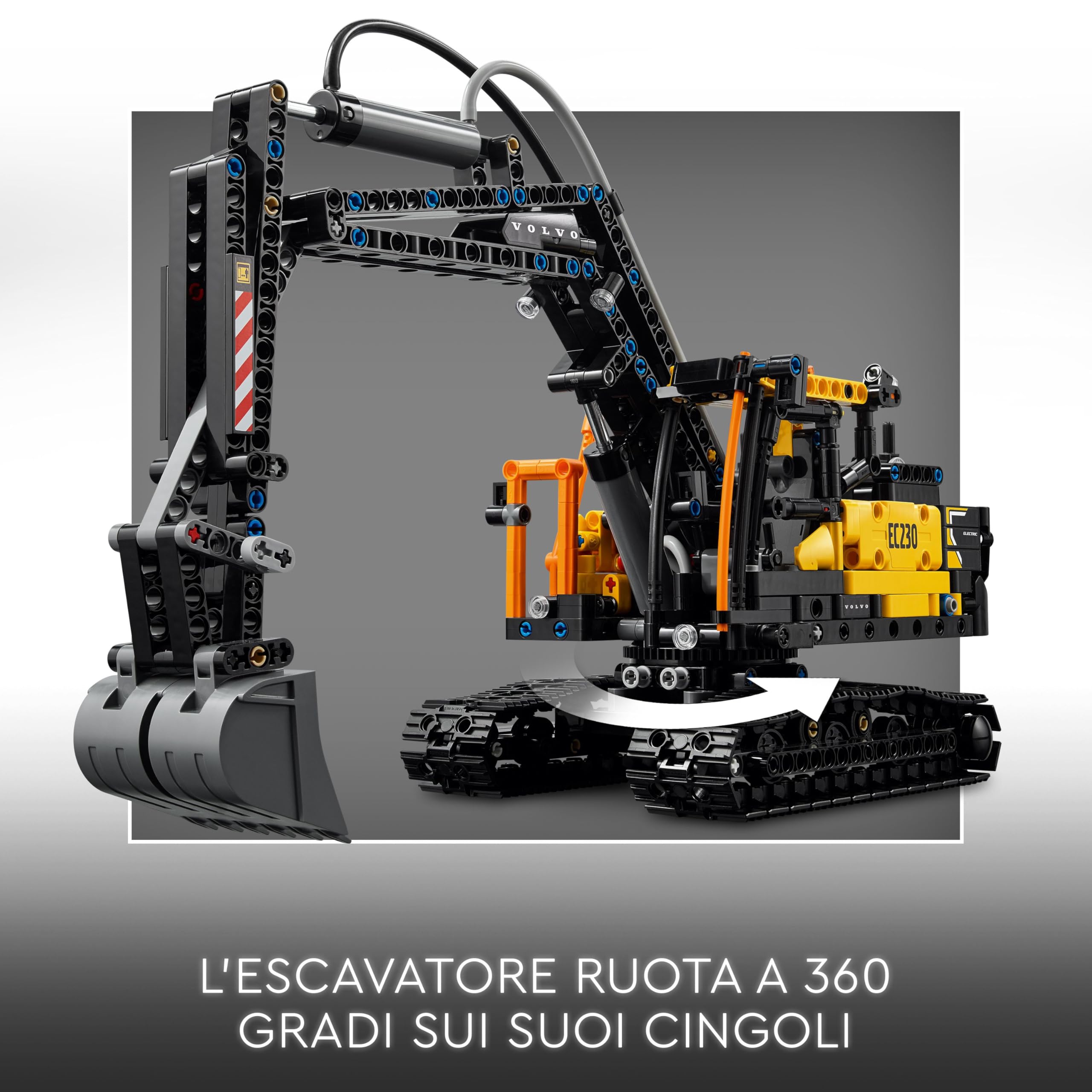 LEGO Technic Volvo FMX Truck & EC230 Electric Excavator Toy for 10 Plus Year Old Boys & Girls, Vehicle Building Set for Kids Who Love Heavy-Duty Construction Models, Birthday Gift Idea, 42175