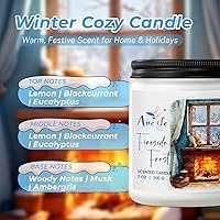 Vista 47 de Fall Candles, Apple Pie Scented Candle for Home- Fall Scented Candles Gift Set for Women & Men, Autumn Aromatherapy Candle for Holiday