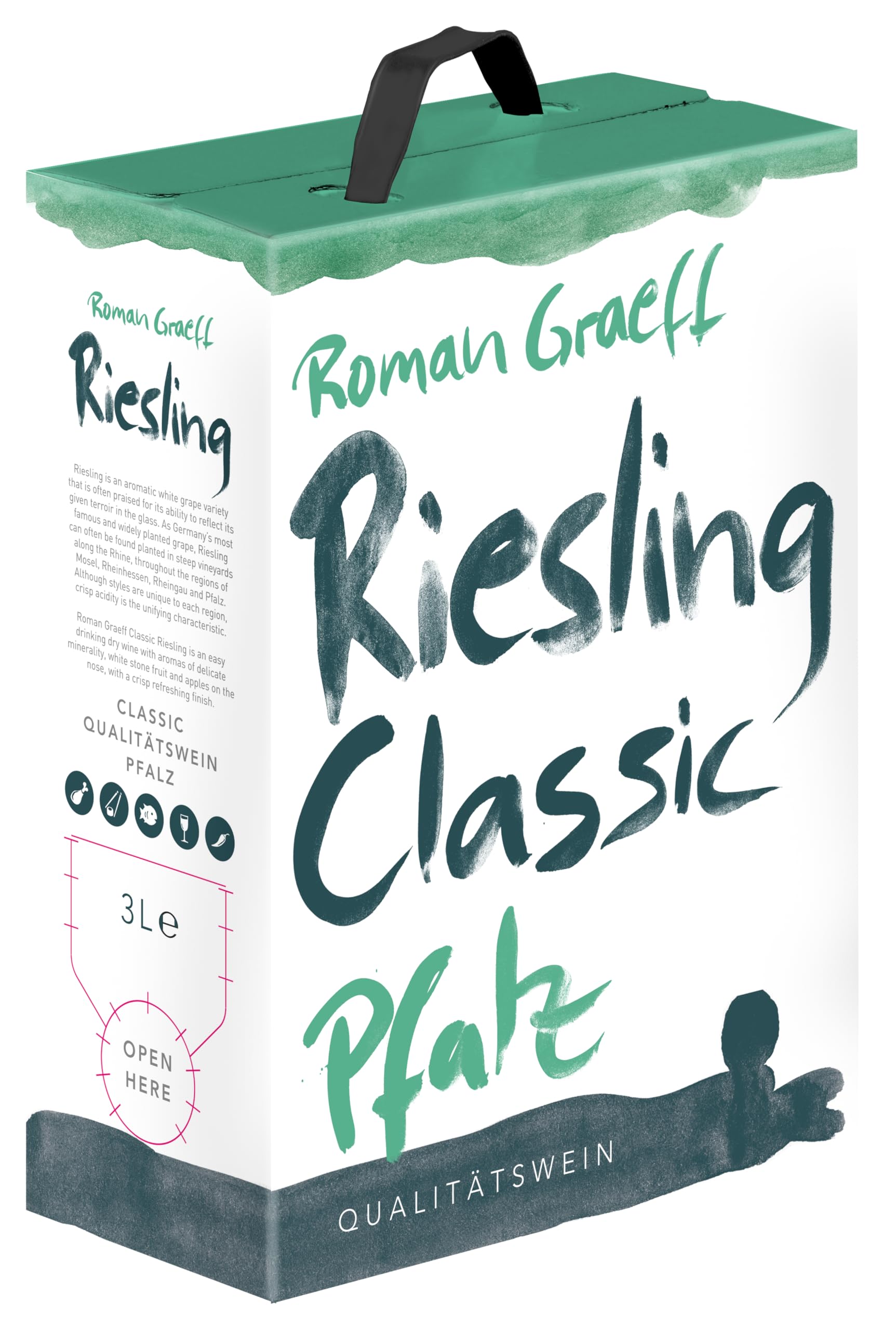 Roman Graeff Classis Riesling Halbtrocken (1 x 3 l)