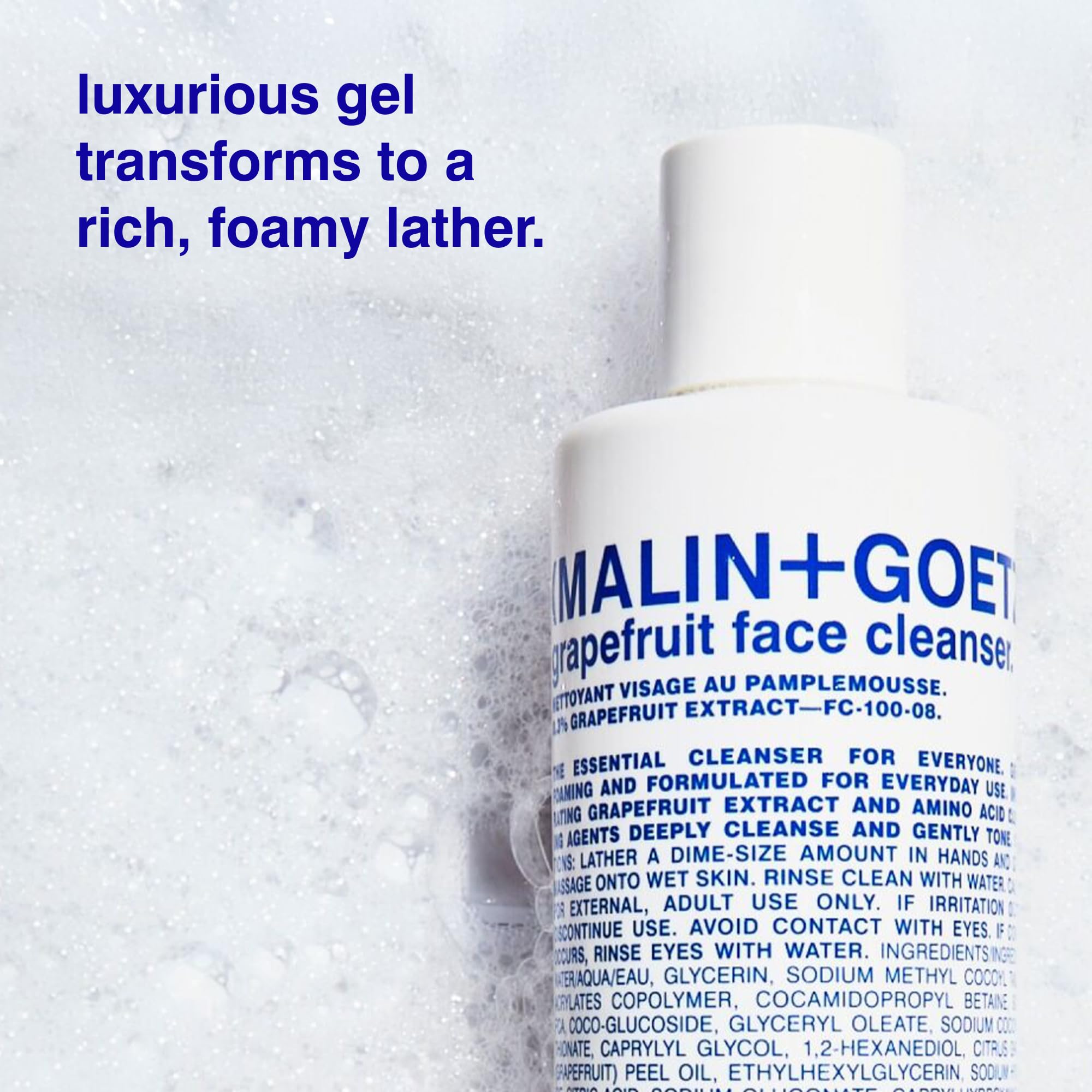 (Malin + Goetz) Grapefruit Face Cleanser for Women 8 oz Cleanser