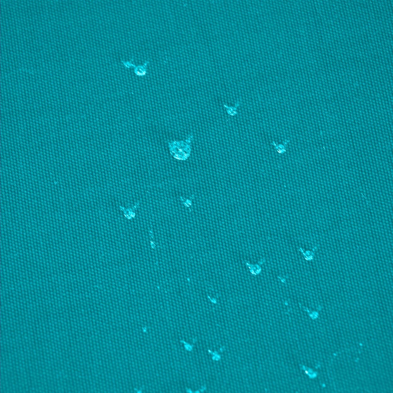 SleepMan Outdoor 17"x16" Chair Cushions with Ties Set of 2, Water Resistant All Weather U-Shape Seat Pads for Patio Garden Furniture Indoor (Set of 2, Aqua Green)