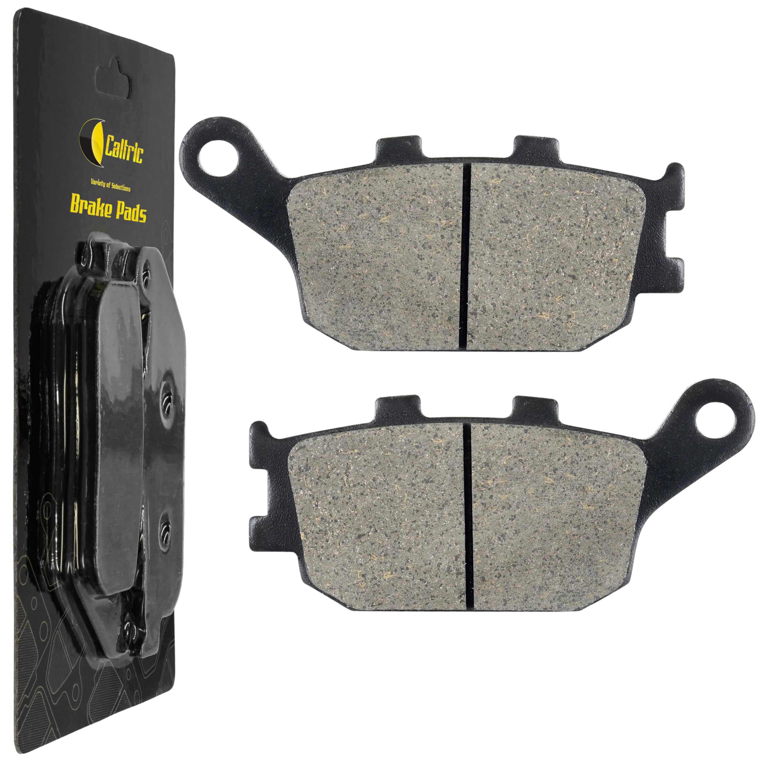 CaltricRear Brake Pad compatible with Suzuki GSX-S750 GSXS750 2015-2019 / GSX-S1000 GSXS1000 2016-2020
