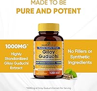 Vista 8 de SANDHUHERBALS Giloy orgánico (Guduchi) Polvo Herbal 120 cápsulas vegetarianas para hombres y mujeres Suplemento herbario natural para apoyo