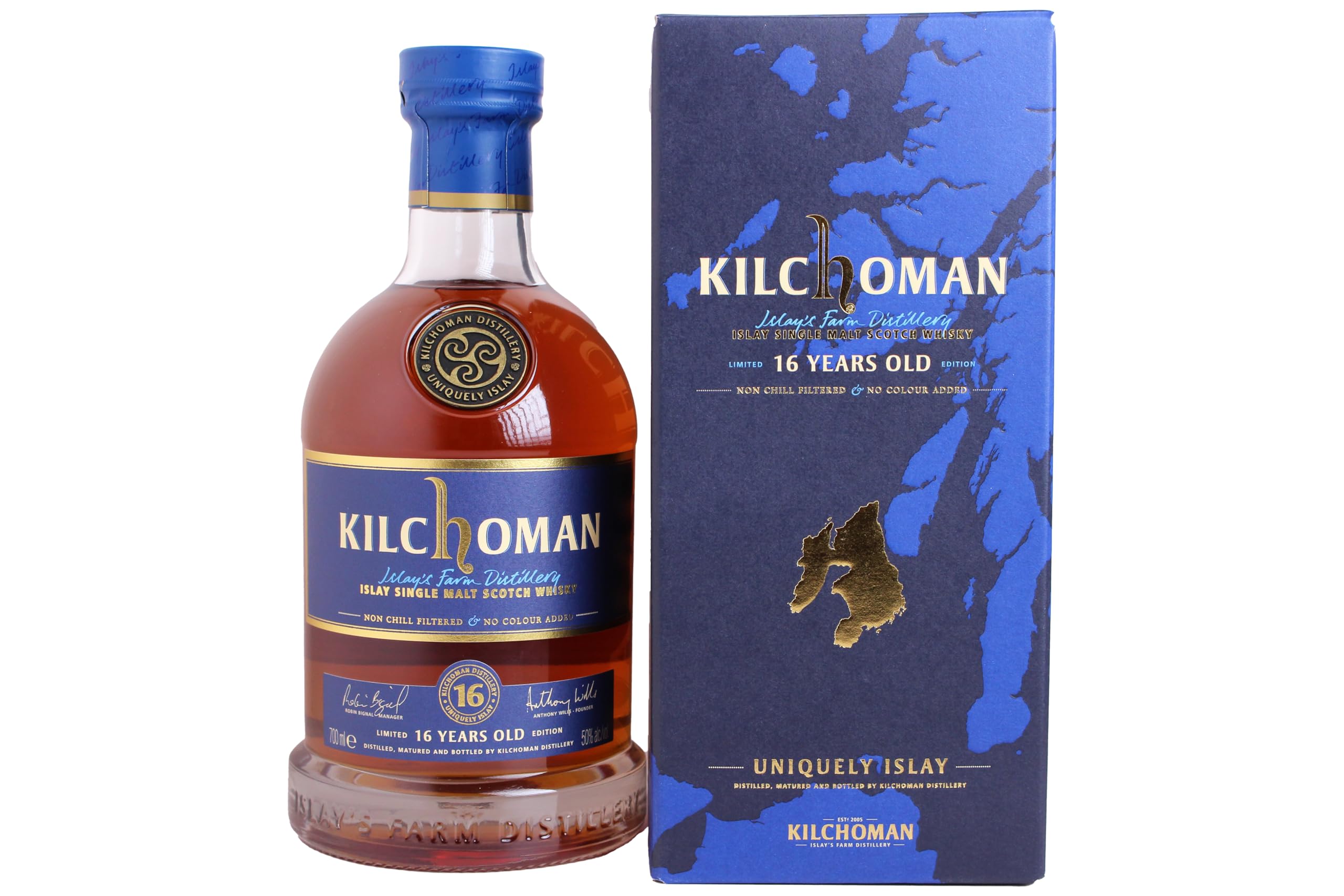 キルホーマン16年 50% 700ml 5000本限定 ウイスキー Amazon.co.jp: キルホーマン 16年 50% [ ウイスキー