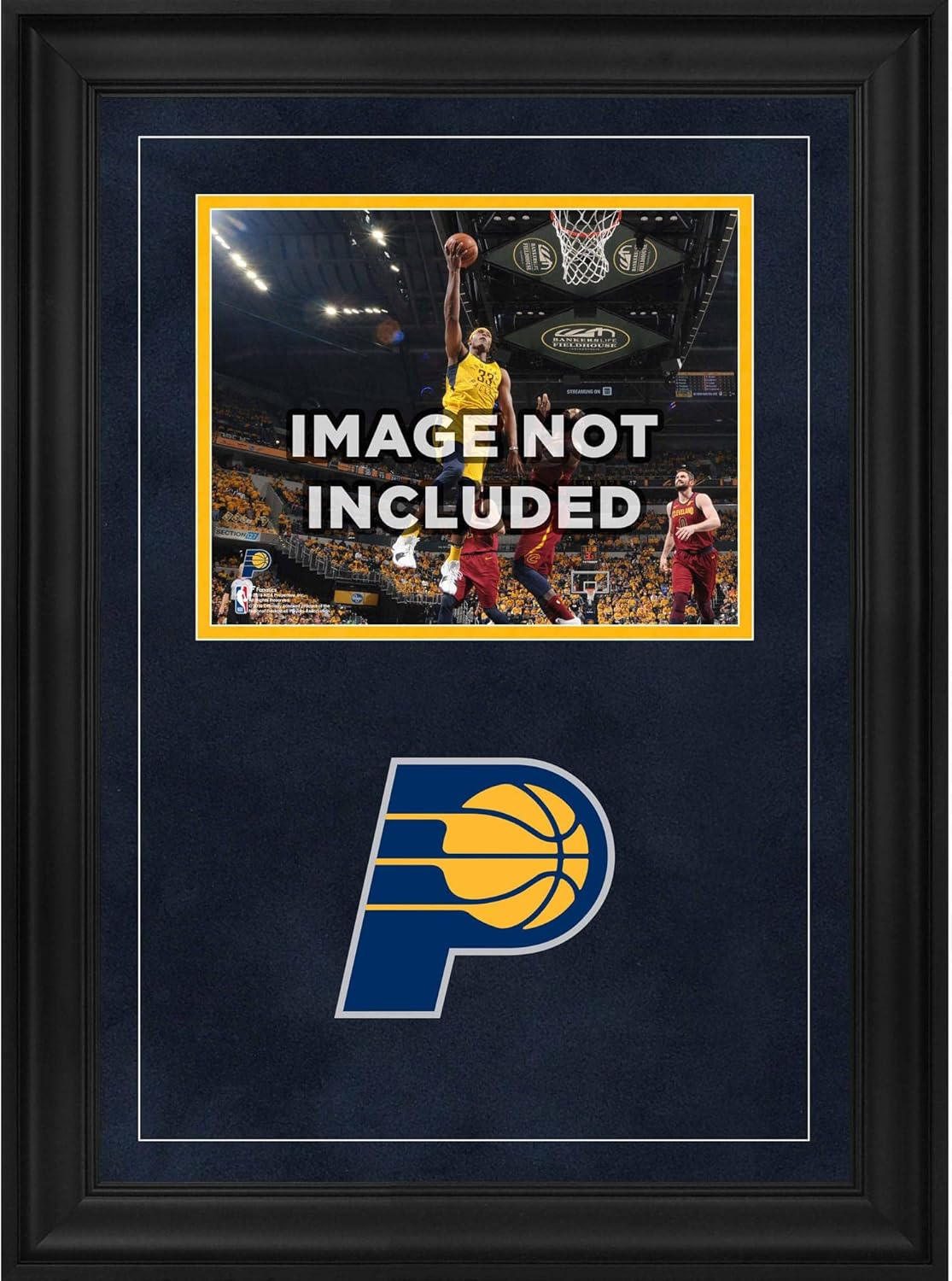 Indiana Pacers Deluxe 8" x 10" Horizontal Photograph Frame with Team Logo - Basketball Other Display Cases