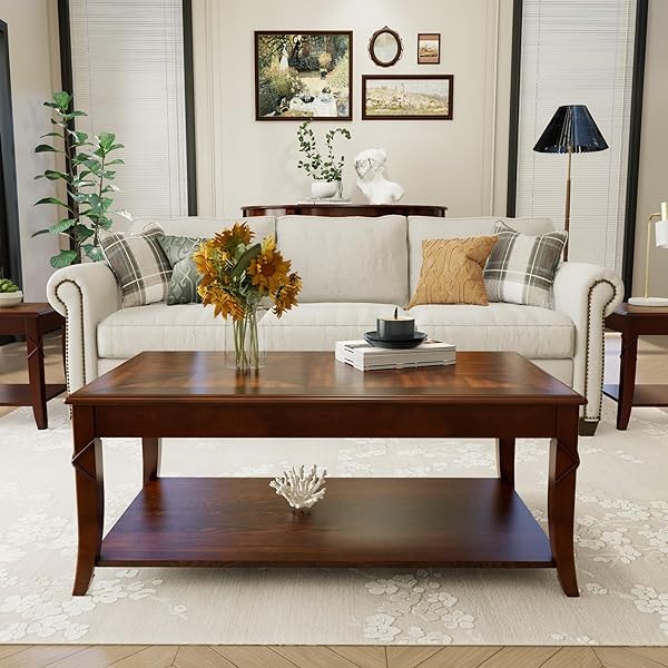 Queen Anne Style Cherry Wood Table