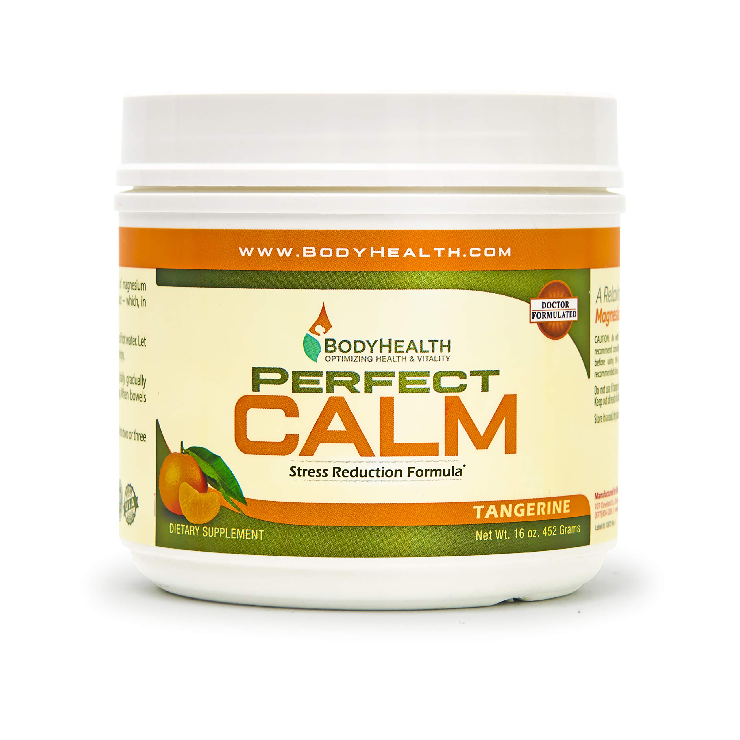 Buy Body Calm (Tangerine 16 oz) Relaxation Supplement That Helps Restore y Magnesium Levels