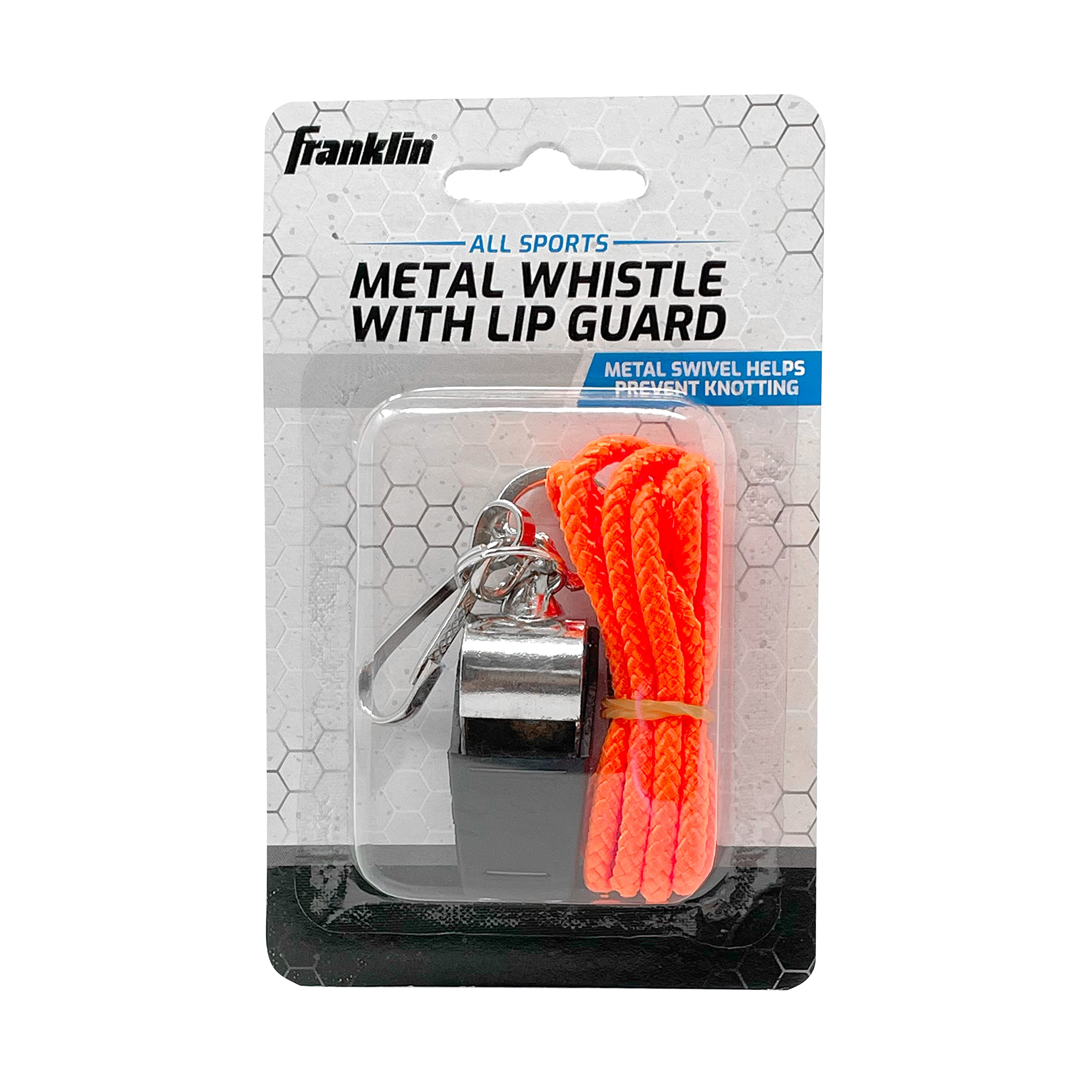 Franklin Sports All-Sport Metal Whistle with Lip Guard - Image 7