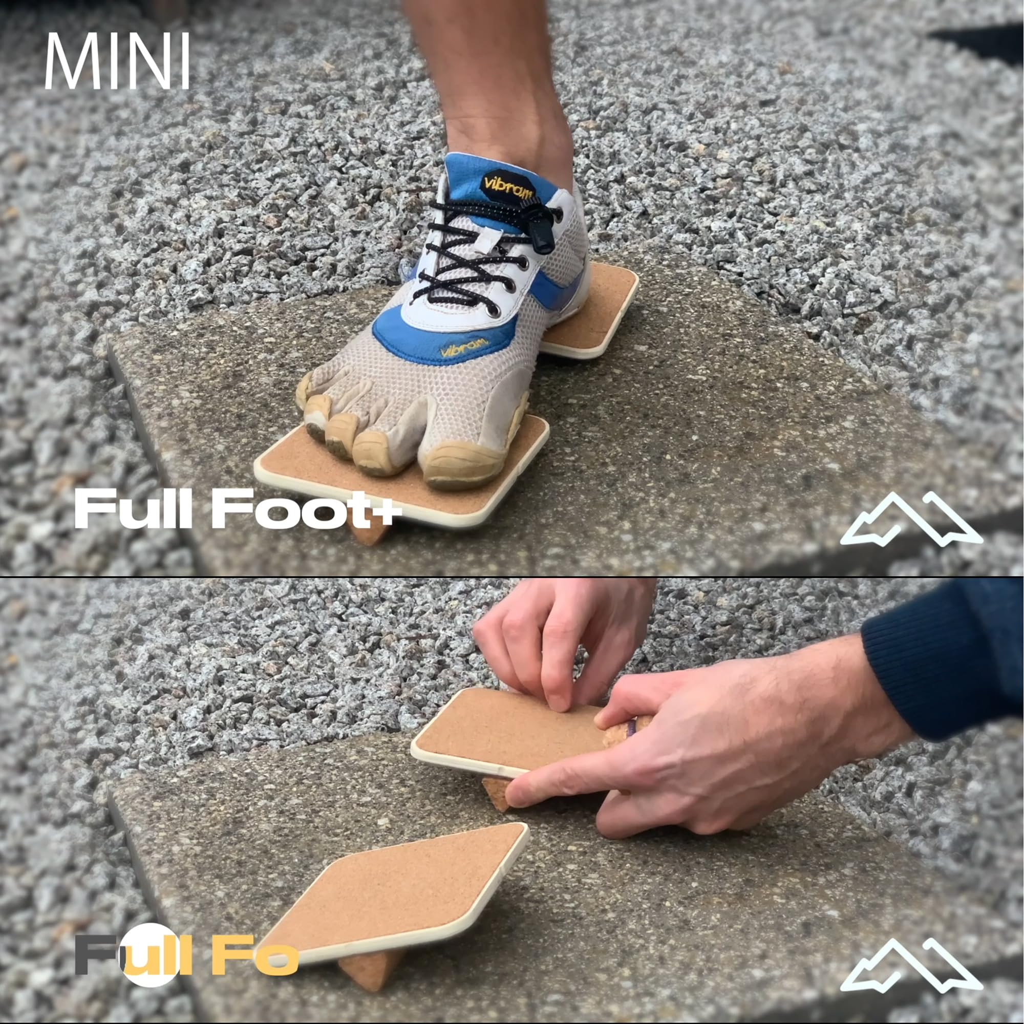 Holz Balance Board - Einbeiniger Fußtrainer Für Knöchel & Haltung