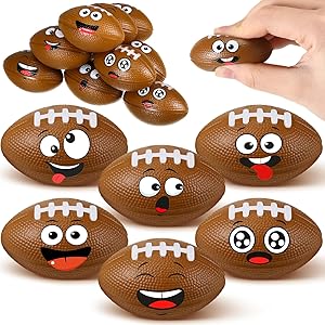 12 Pcs Mini Face Stress Balls for Boys Girls Sport