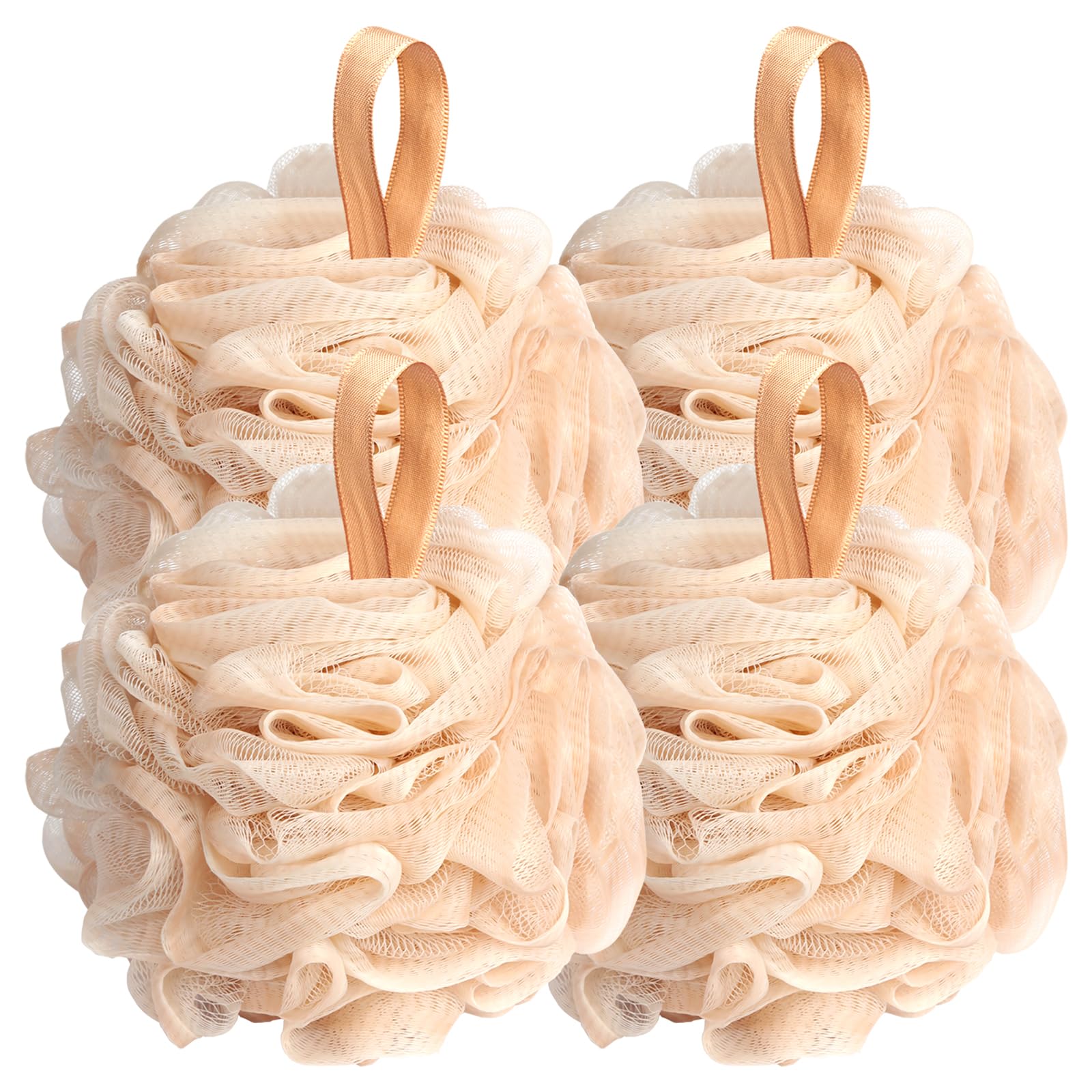 Fishent Loofah - 4 Pack Body Scrubber -9