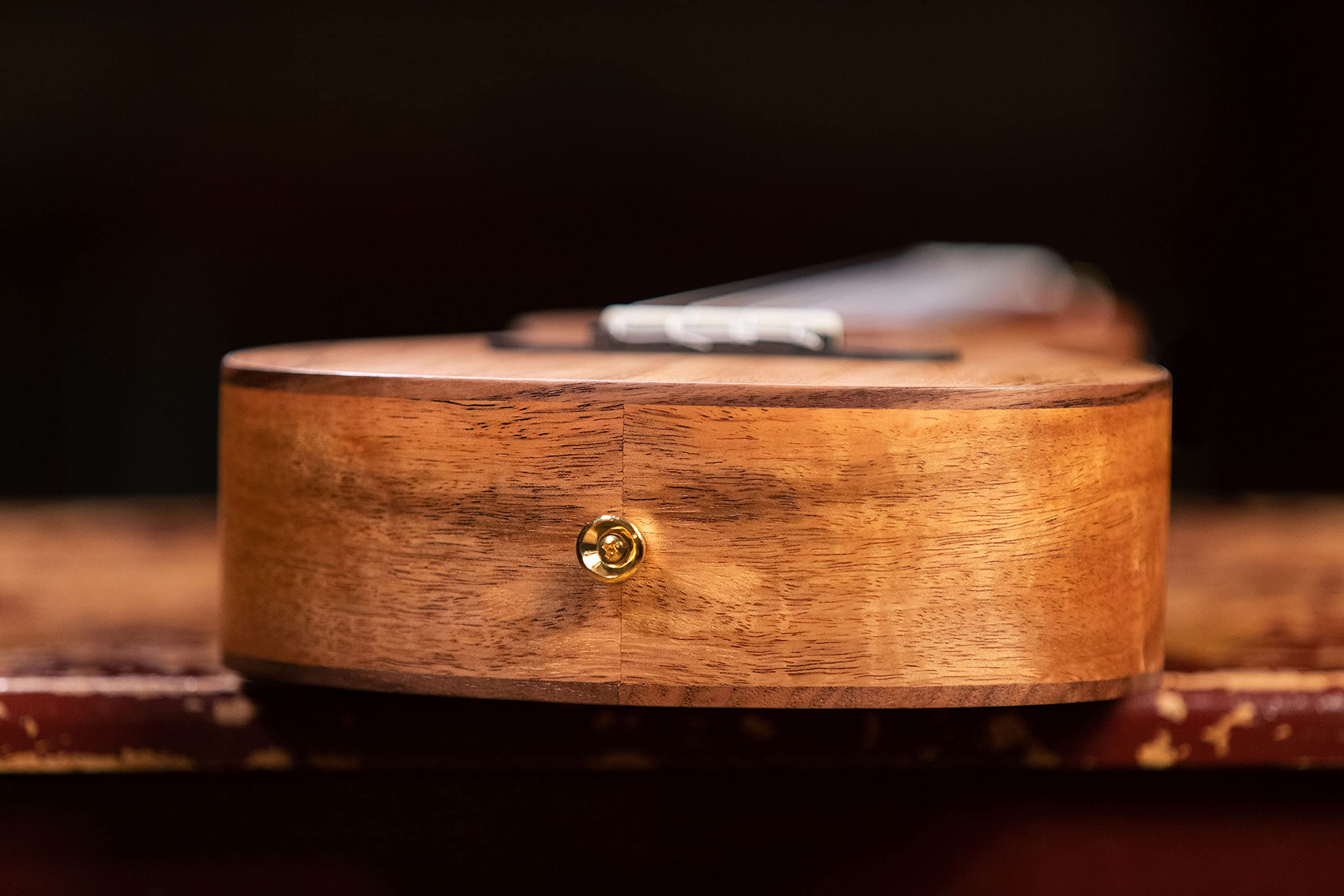 Ortega Guitars Ukulele Concerto Acustico – Horizon Series – Gig Bag Inclusa – Mango, Natural (RUMG)