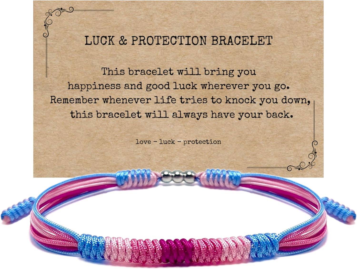 LAMIBEE LGBTQIA Pride, Bisexual, Pansexuality, Asexual, Lesbian, MLM Progress Flag Code Bracelet, Boho Style Rope Women Men Thread for Him Her, Pride Month