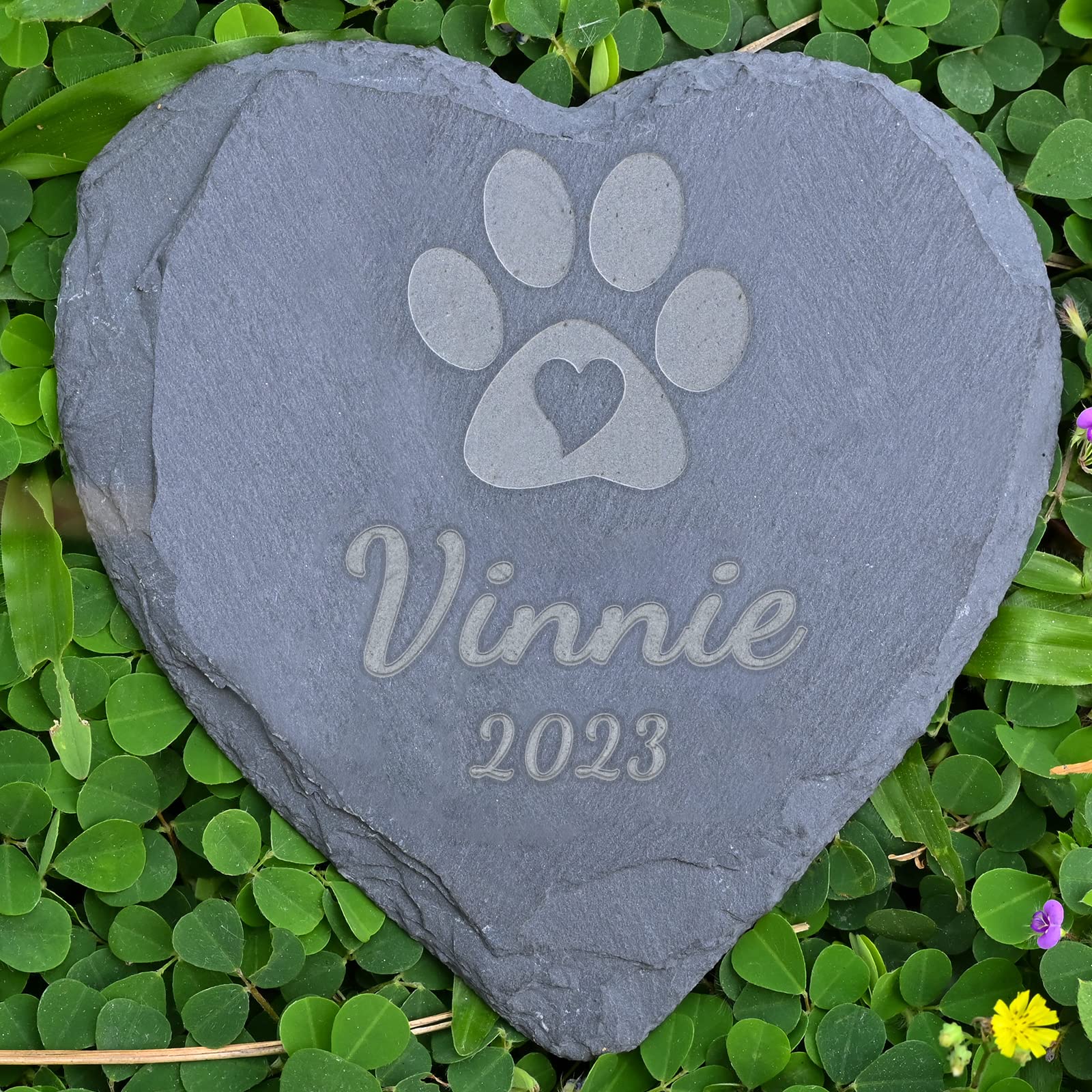 PEMIRSAYO Pet Loss Gifts Personalized Dog Memorial Stone - Pet Memorial Gifts - Loss of Dog Sympathy Gift - Dog Bereavement Gifts - Pet Remembrance