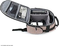 Vista 4 de USA Gear Mochila compacta para drones – Funda para dron cuadricóptero RC compatible con DJI Mini 4K, DJI Mini 3, AVIALOGIC, Controller y más