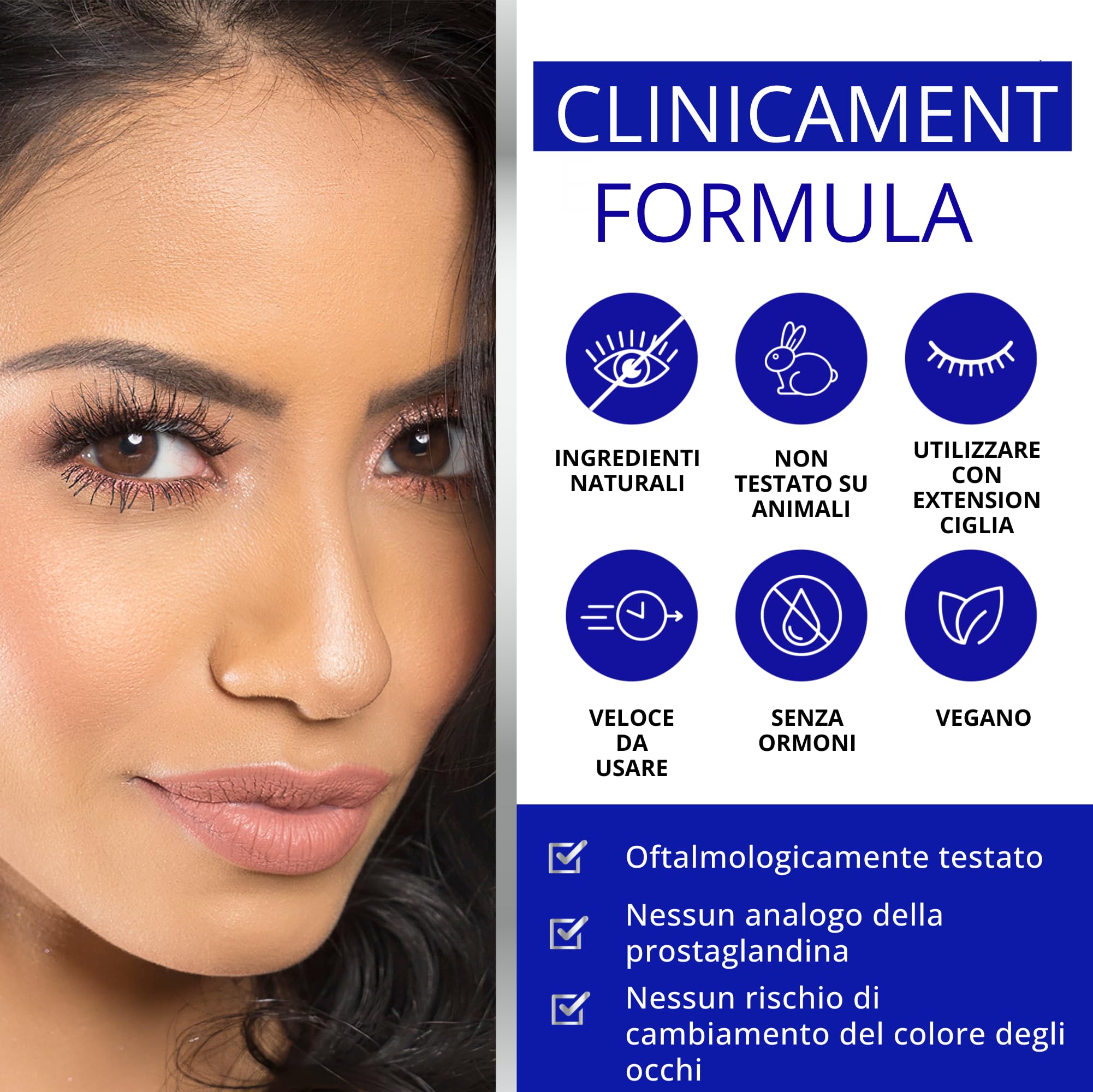 SPECTACULASH SIERO CIGLIA ALLUNGANTE (XL 8ml) Volumizzante e Rinforzante - Formula Peptidica Avanzata Crescita Naturale - Alternativa senza olio all' Olio di Ricino per Ciglia - Lash Serum DERMAWORKS