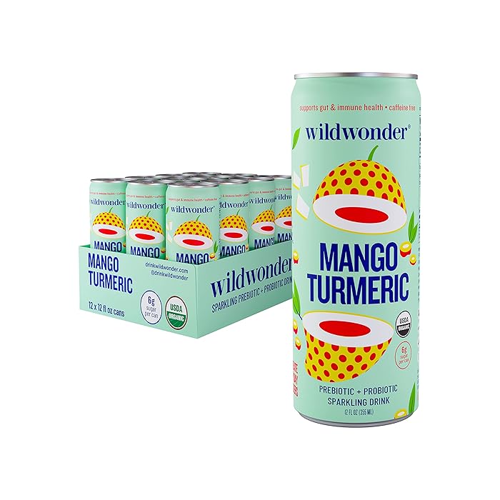 Buy Wildwonder Sparkling Prebiotic & Probiotic Drink, Supports Gut