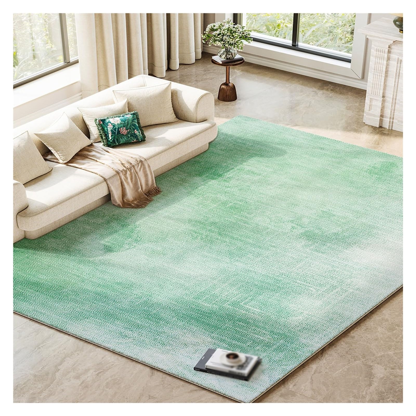 Tapis salon grand format 140x200cm modèle A à poils courts