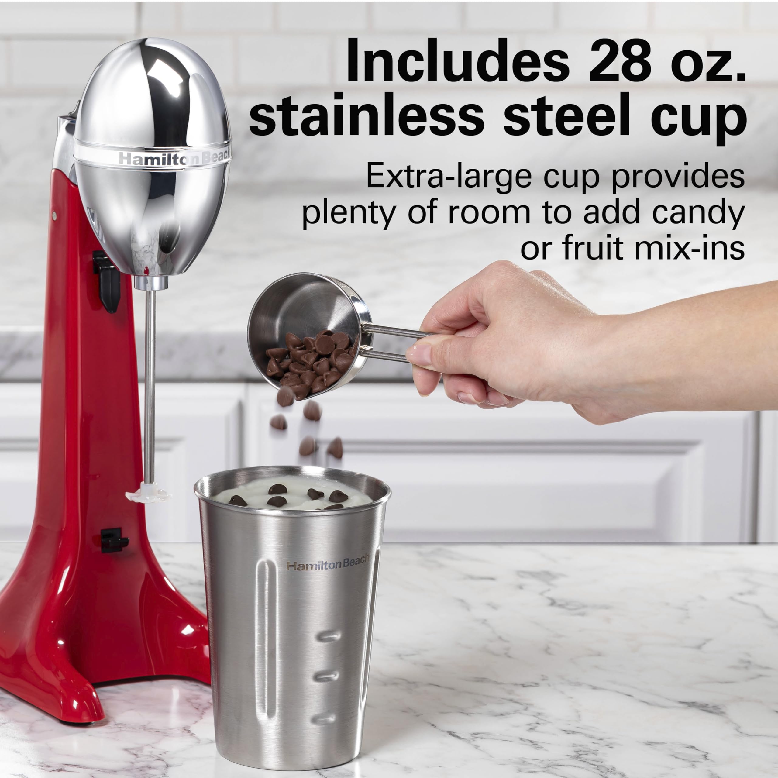 Amazon.com: Hamilton Beach DrinkMaster Retro Milkshake Maker