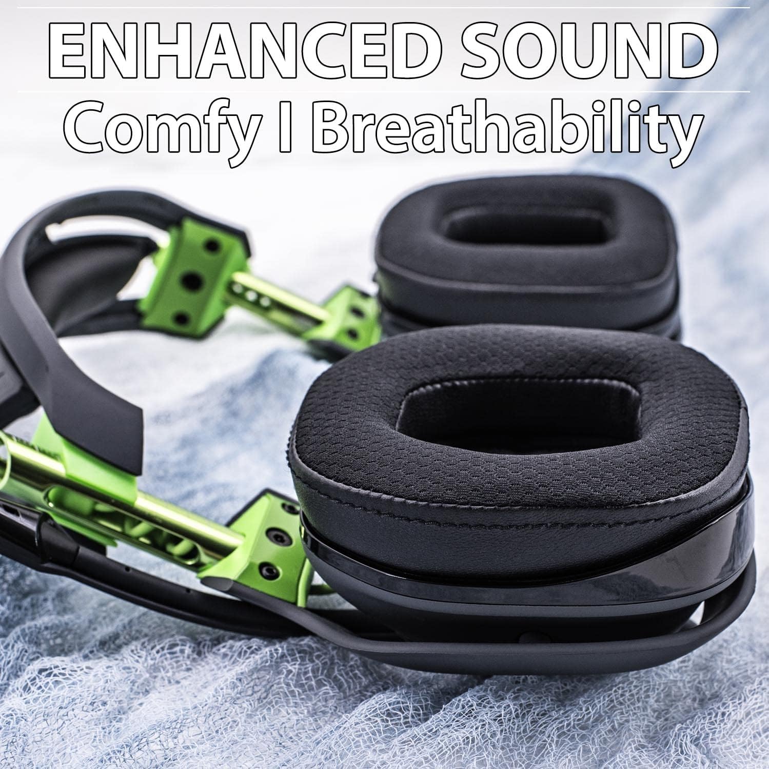 A50 Mod Kit Gen 3 - Cooling Gel Earpads Compatible with Astro A50 Gen 3 Headset I Ear Pads/Headband/Replacement Ear Cushions/Microphone Foam - Not Suitable for A50 Gen 4 (Breathable Mesh)