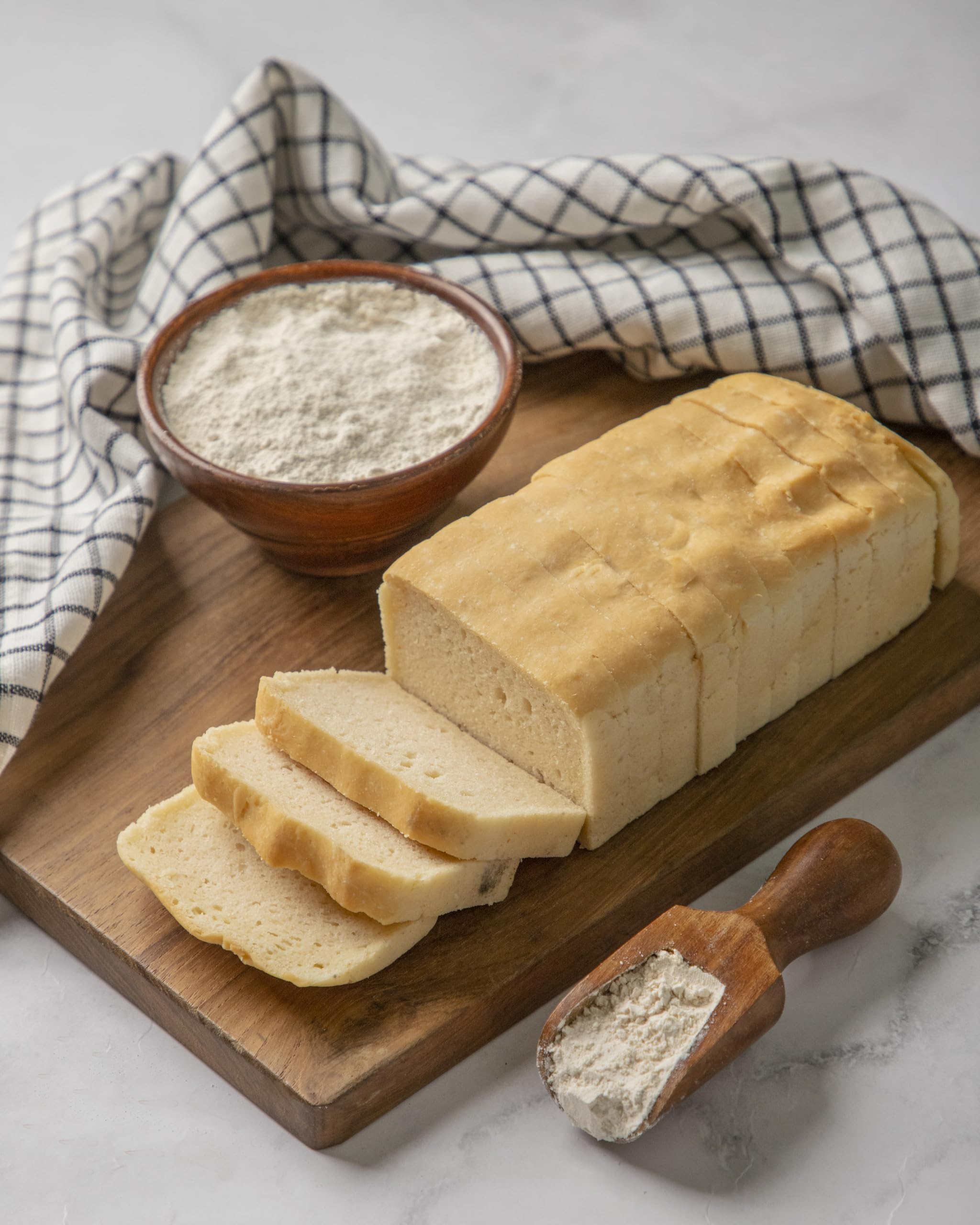 All The Jazz Luxury Bakes Gluten Free Bread (14 Pic) Freshly Baked Soft and Fluffy Bread Perfect for Healthy Breakfast and Lunch, Totally Vegan Product - Excellent source of Fiber (350g) (B0DDCNFXD6) Amazon Price History, Amazon Price Tracker