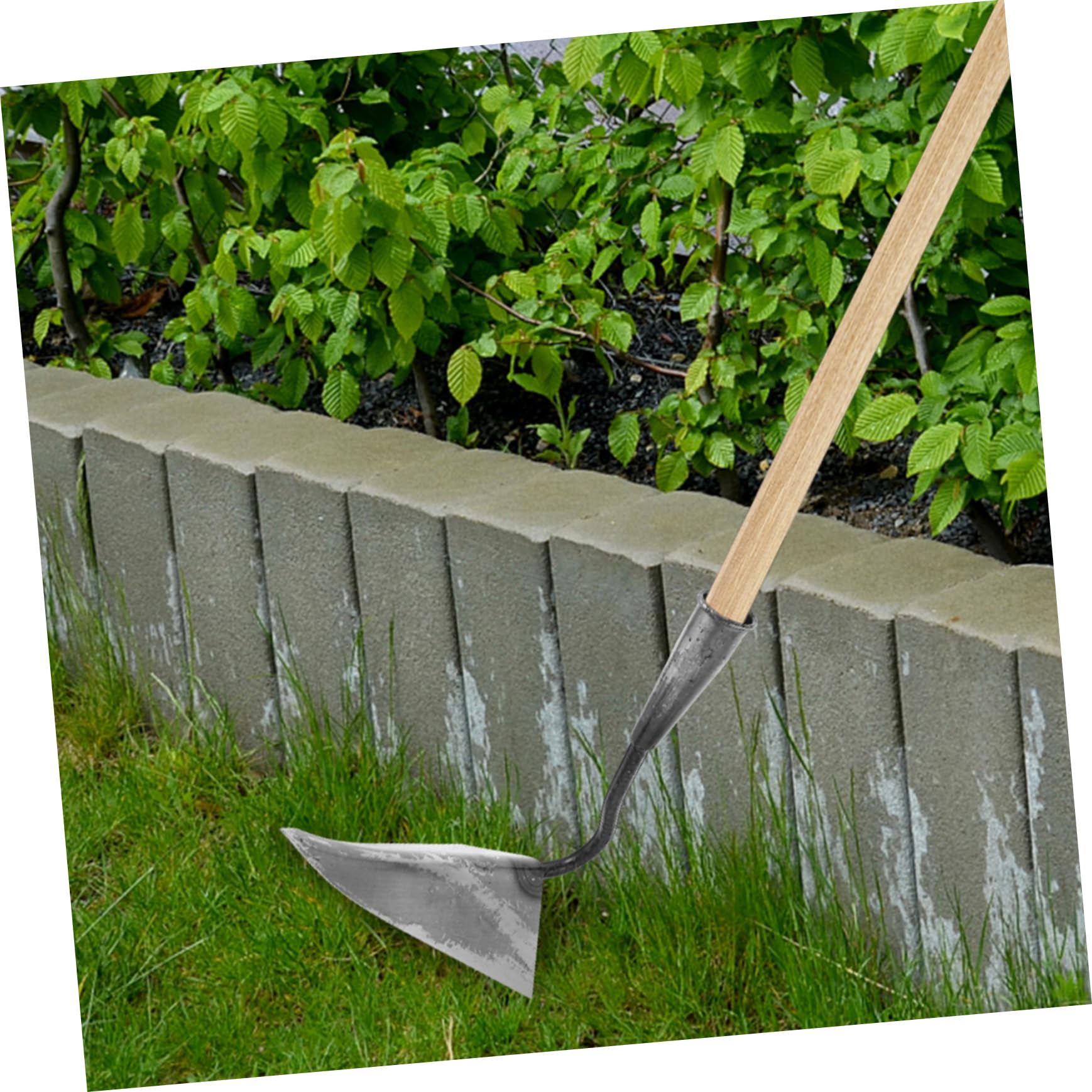 SUPVOX Attrezzo da Giardinaggio in Acciaio Inossidabile Testa Resistente e Giunti Robusti, Strumento Multiuso per Orti e Giardini per Appassionati di Giardinaggio