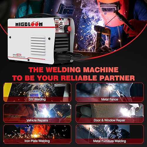 Miniatura 13 de Soldador de palo 165A 110V/220V Máquina de soldadura de arco portátil IGBT inversor pequeño mini soldador con arranque en caliente, fuerza de ARC