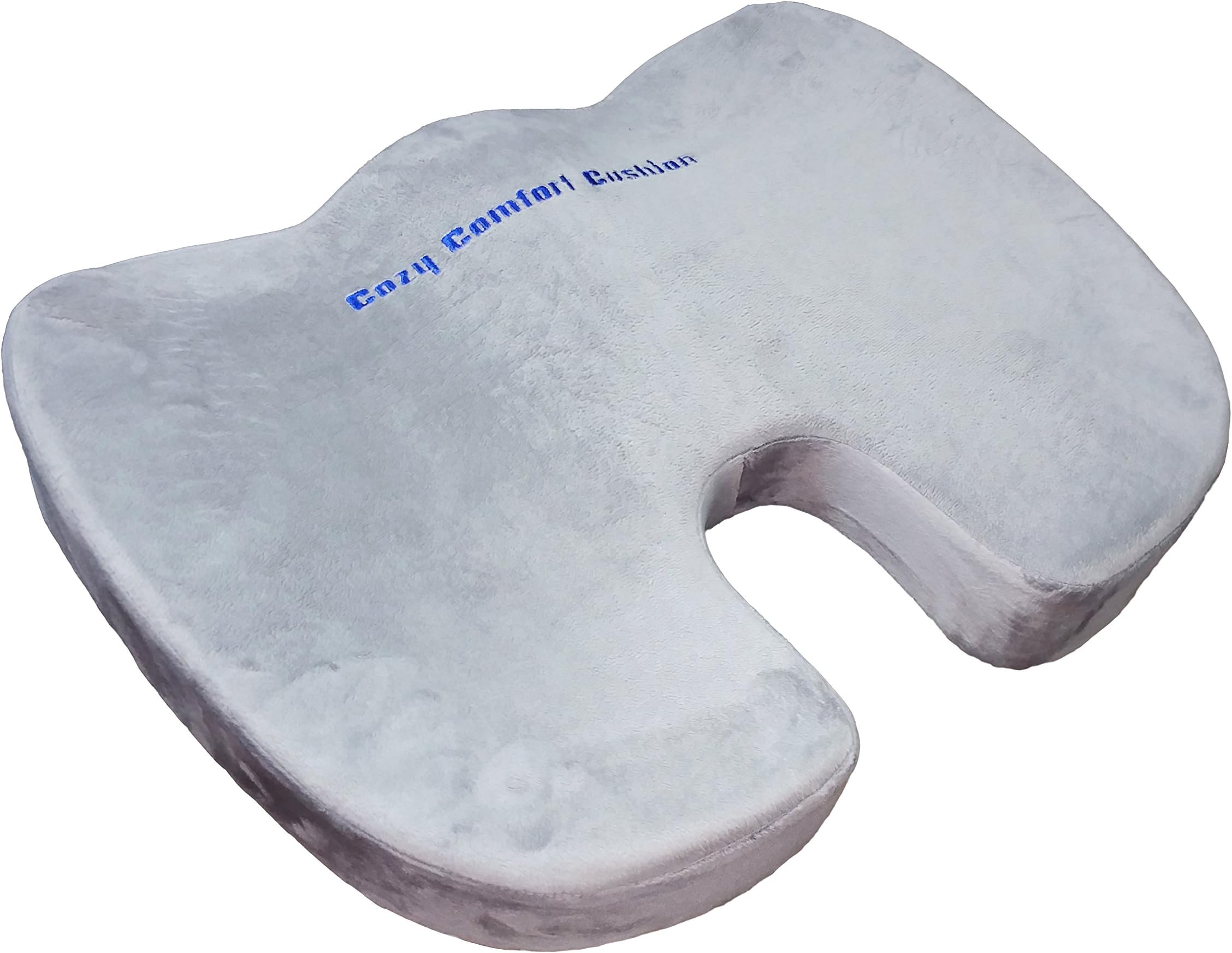 Memory Foam Seat Cushion - Great Office Chair & Car Seat Cushion for Back Pain - Orthopedic, Coccyx Seat Aids Sciatica Pain