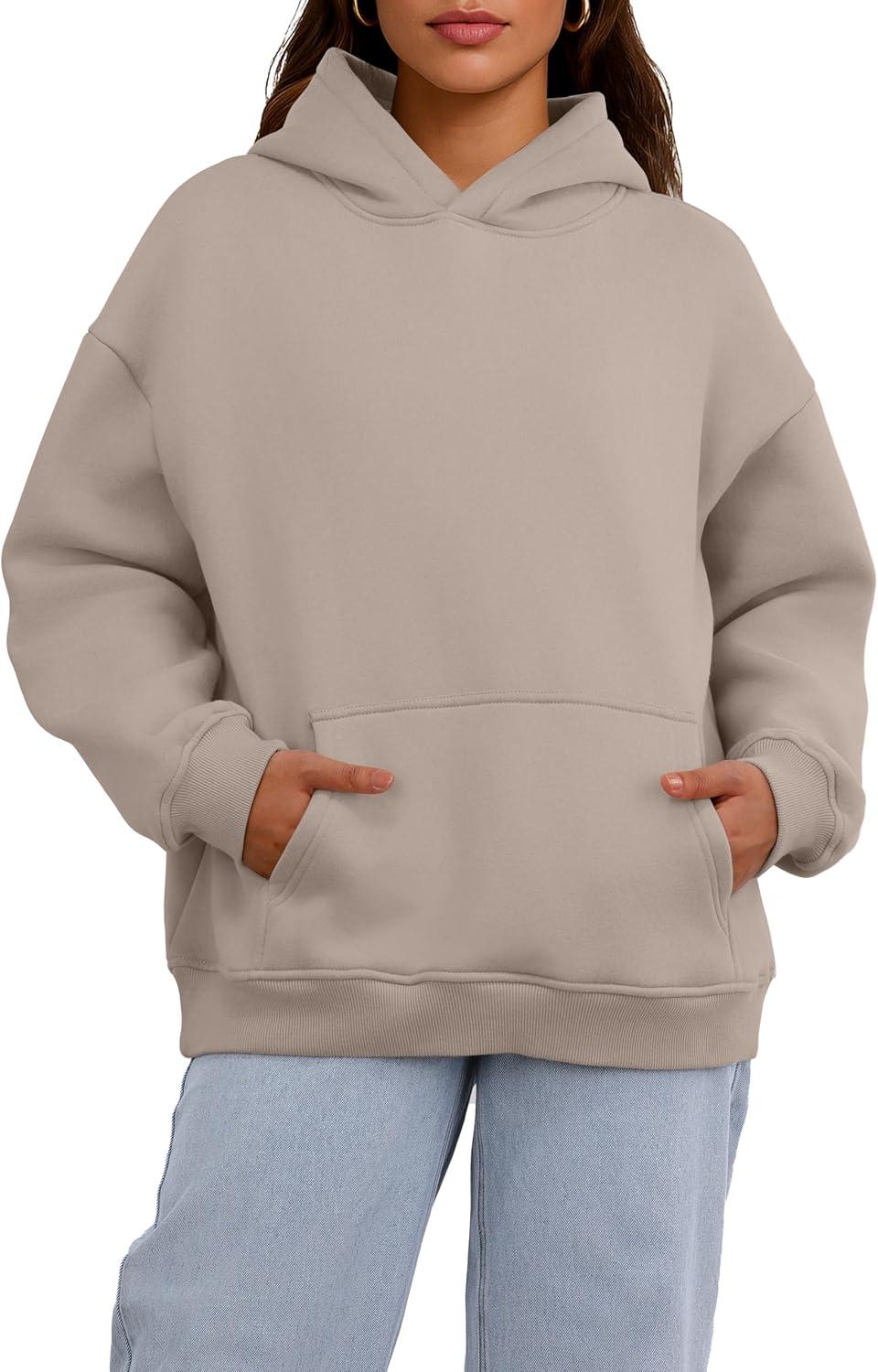 Hoodies for Womens Y2k Oversized Star Print Sweatshirts Aesthetic Cheetah Graphic Hooded Hoodie - Image 2