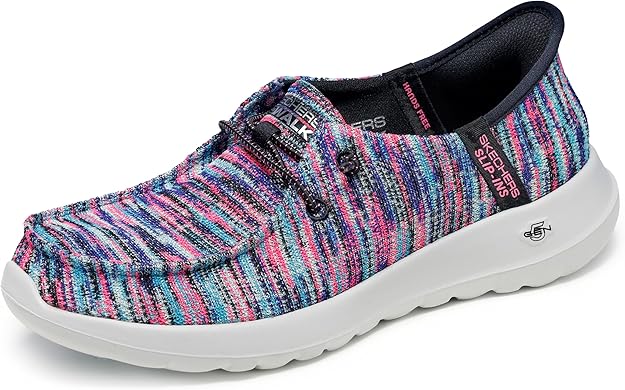 Skechers Womens Women's Hands Free Slip-ins Go Walk Joy Moc Toe Casual Shoe