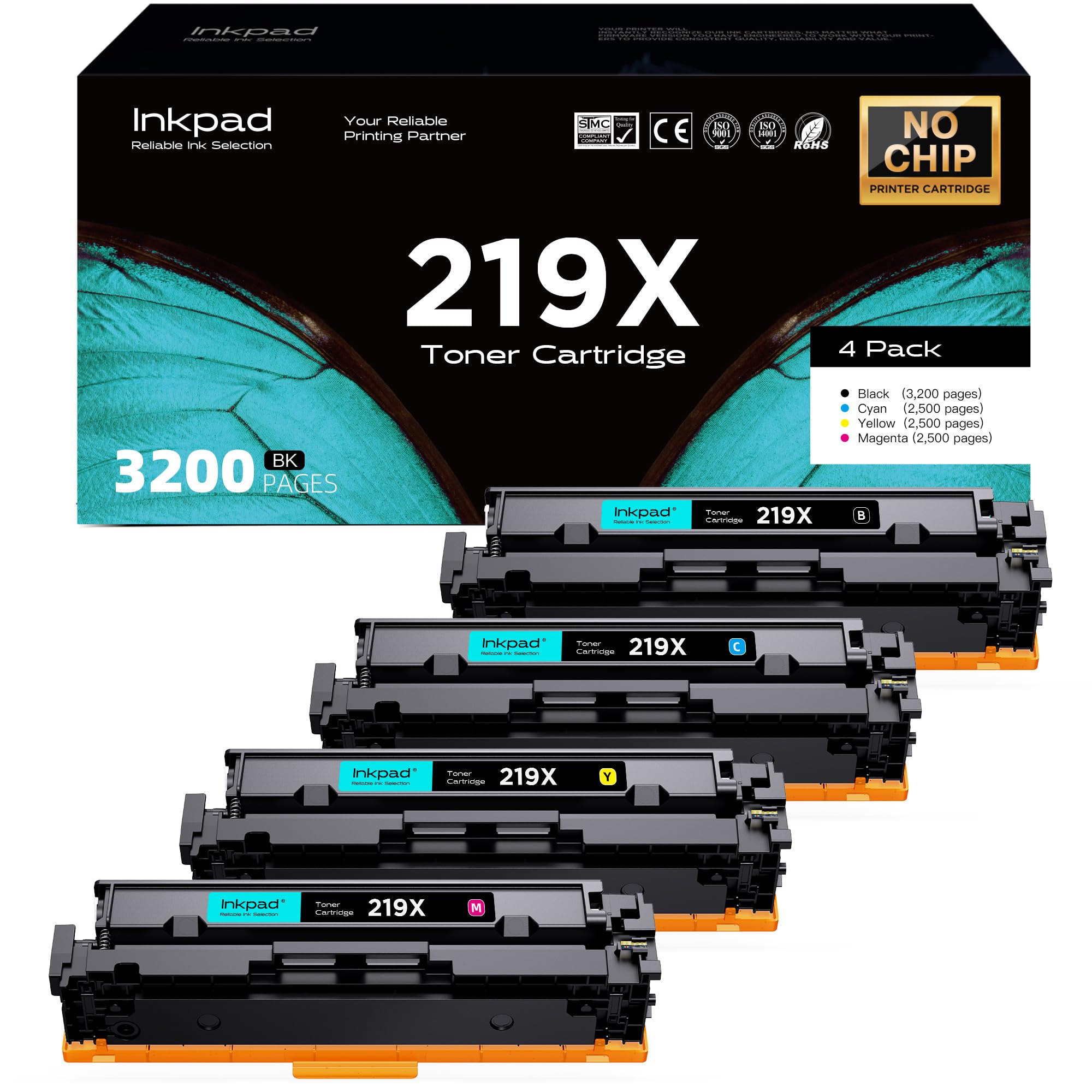 iNKPAD TN2420 Cartuchos de tóner Compatibles con Brother MFC-L2710DW L2750DW L2710DN L2730DW HL-L2310D L2350DW DCP-L2510D L2530DW L2550DN (2 Negro) — view 13