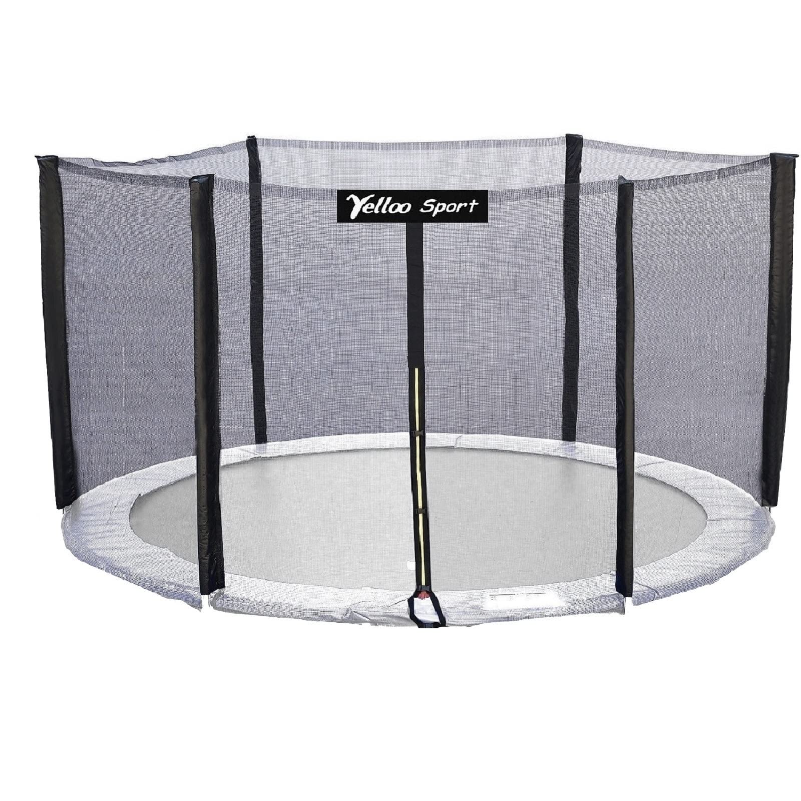YELLOO - Rete Trampolino Elastico di Sicurezza (Diametro: 185, 245, 305, 366, 427) Rete Sostitutiva Ricambi Trampolino Elastico con Certificato CE TUV GS, Segui le Istruzioni Facili e Prendi le Misure