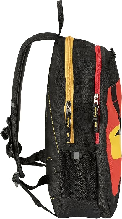 LEGO NINJAGO Future Kids School Backpack Bookbag, for Travel, On-the-Go, Back to School, Boys and Girls, with Adjustable Padded Straps, Red