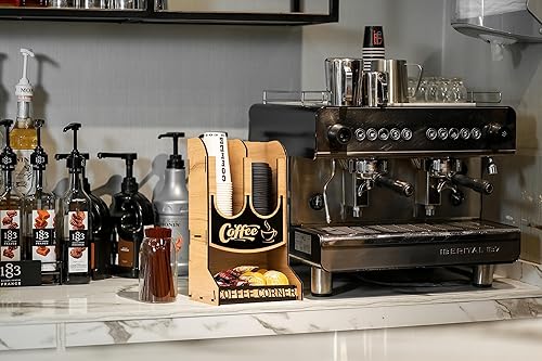 Miniatura 5 de 2B1G UNLIMITED Organizador de almacenamiento de café y tazas y accesorios para cápsulas de café, cesta de almacenamiento, organizador de accesorios