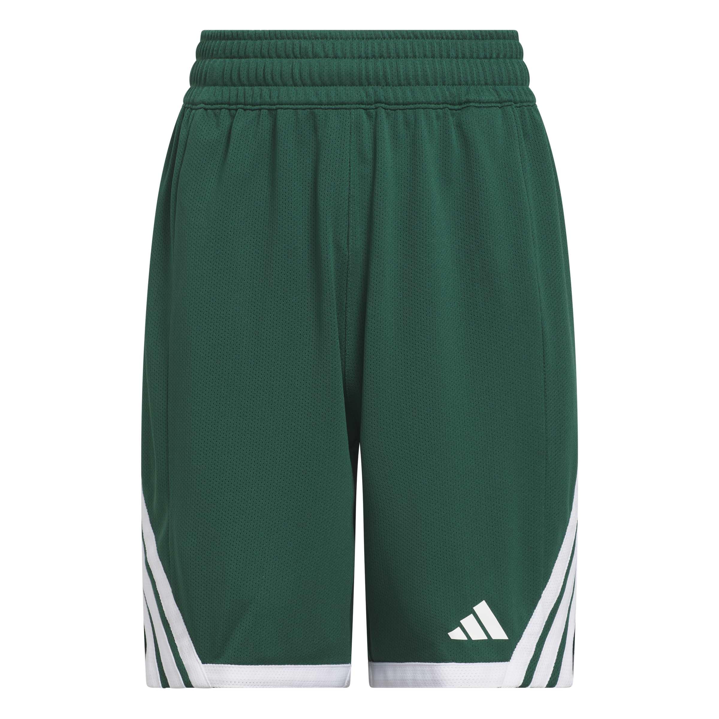 adidas Unisex Kinder Y Everyday Pro Bball Short Shorts, Team Dark Green, 9-10 Years