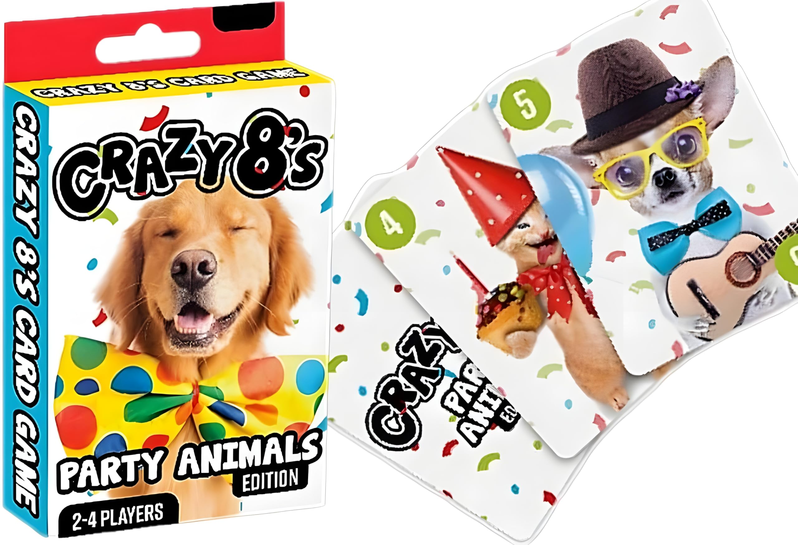 トランプ SINIS PLAYING CARDS 8個セット Amazon.com: Bexter Crazy 8's Card Game – Fun Party Animals Edition