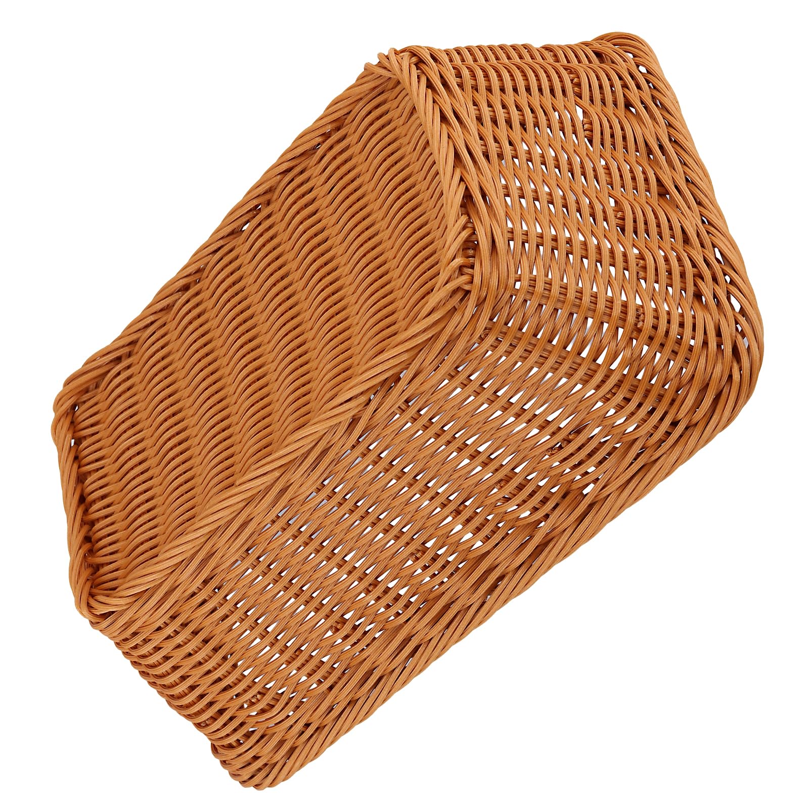 Broodmandje rechthoekig - vlechtwerk - 23x17cm | 125066