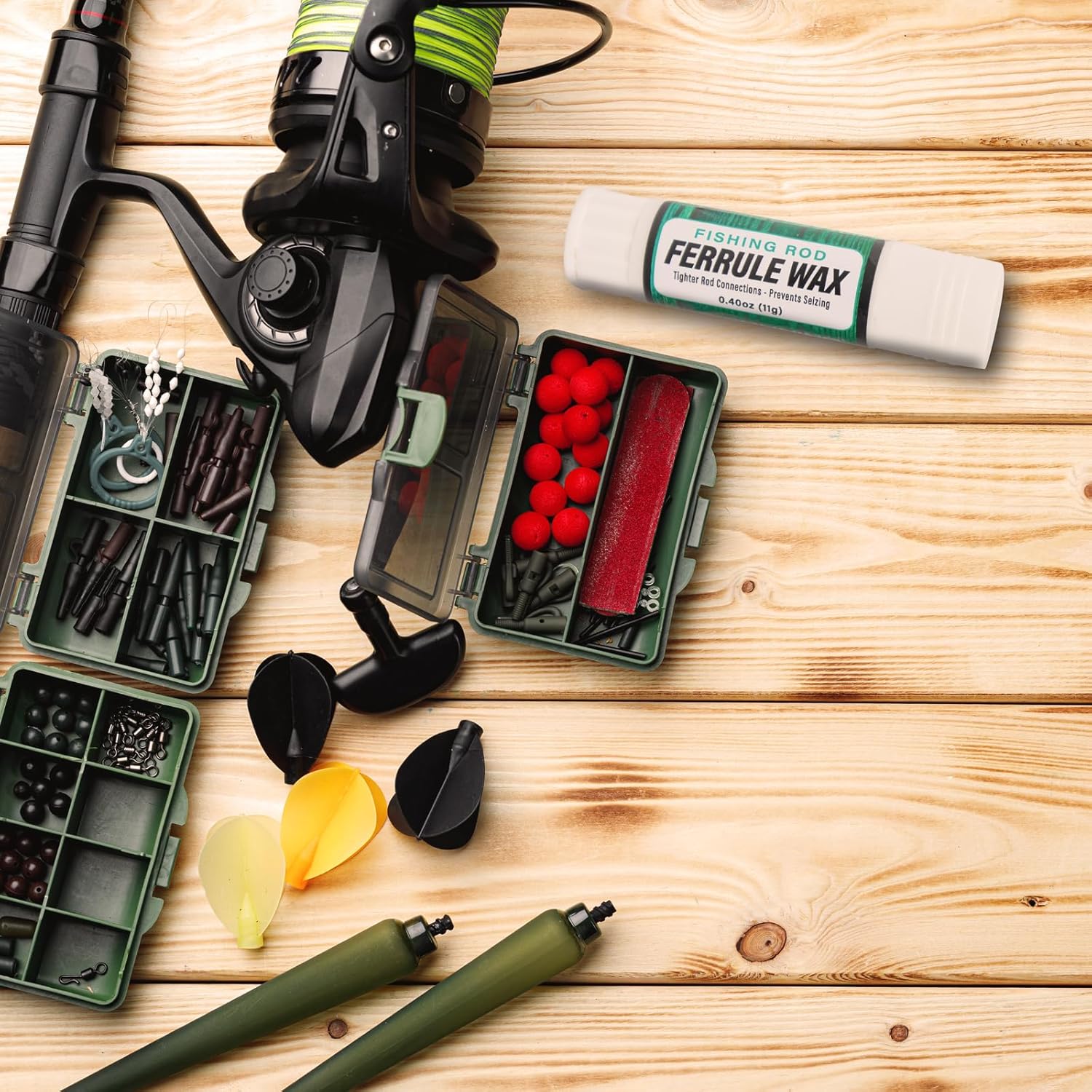 Bohning 釣り竿フェルールワックス: 簡単にロッド分離 (0.4オンス)