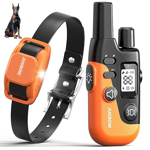 Jugbow Dog Shock Collar- 4200FT Dog Training Collar with Remote