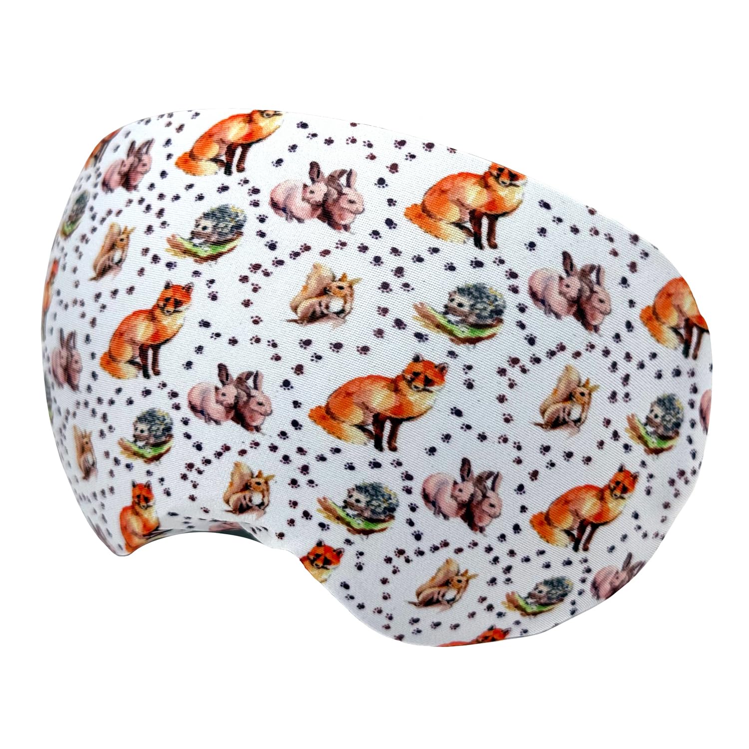 KOSTOO Lycra Protective Goggle Cover, Ski Goggle Cover Sleeve, Keep Your Lenses Clean and Scratch, Gifts for Ski Lovers (Fox and Rabbit) โ image 1