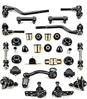 Vista 10 de Andersen Restorations - Kit de reconstrucción de suspensión frontal de poliuretano negro compatible con Chevrolet Chevy II/Nova OEM Spec reemplazos