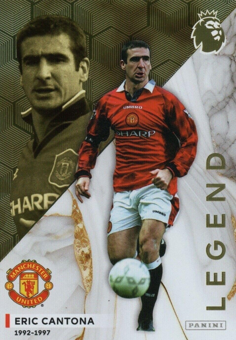 Amazon.com: Premier League 2023 2024 Eric Cantona Legend Trading