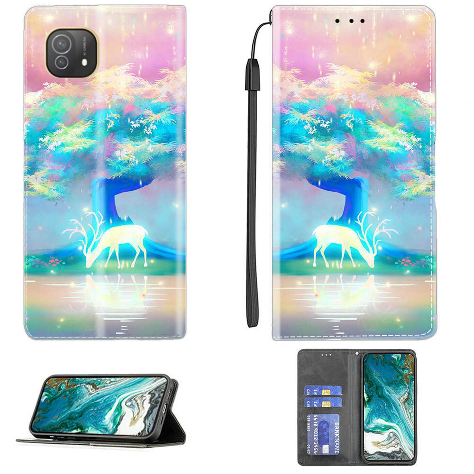 Logicom Lunar Pro case demonstrating the kickstand feature and magnetic closure.