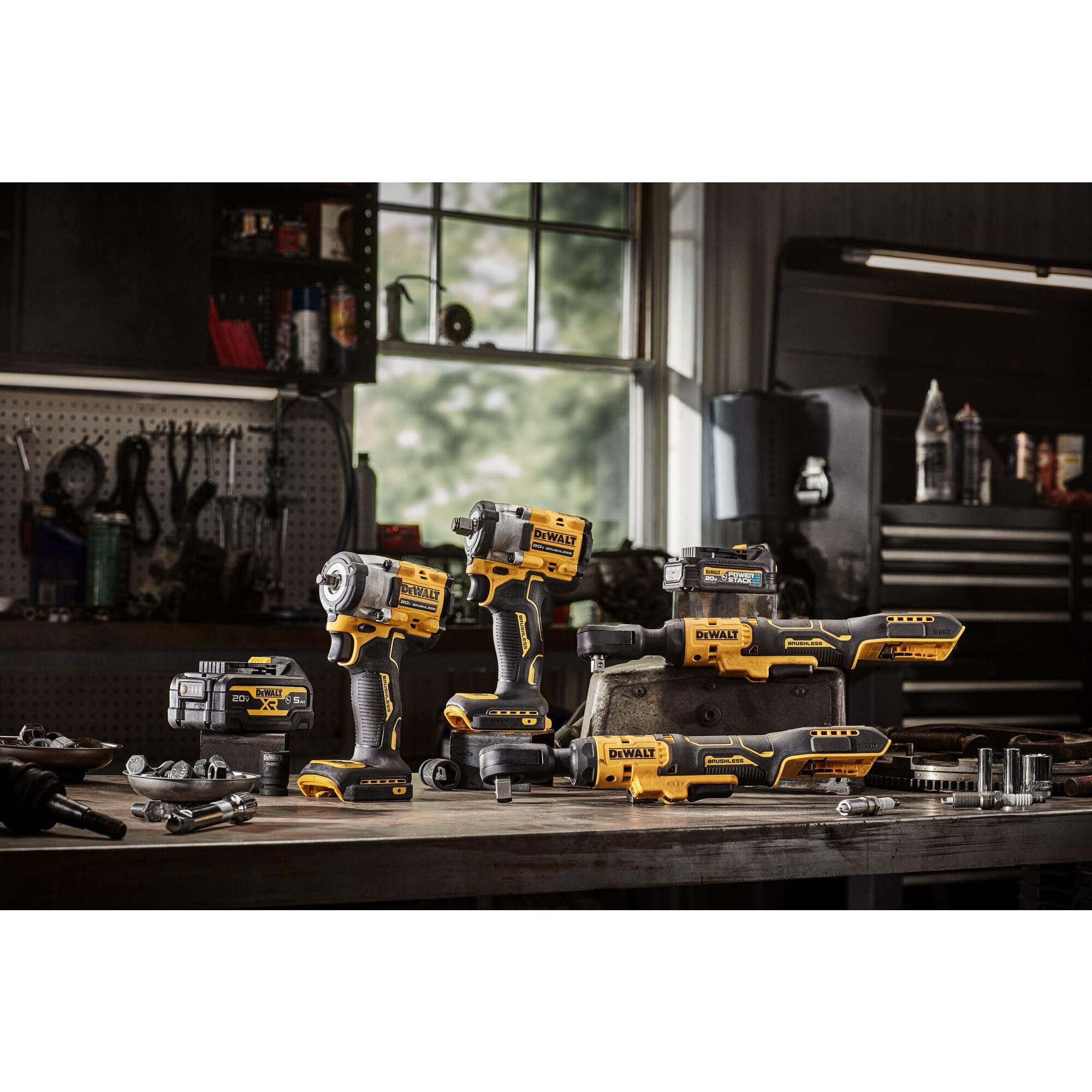 DEWALT Atomic 20V MAX* Cordless Ratchet, Brushless, 3/8 in., Tool Only (DCF513B), Multi - Image 4