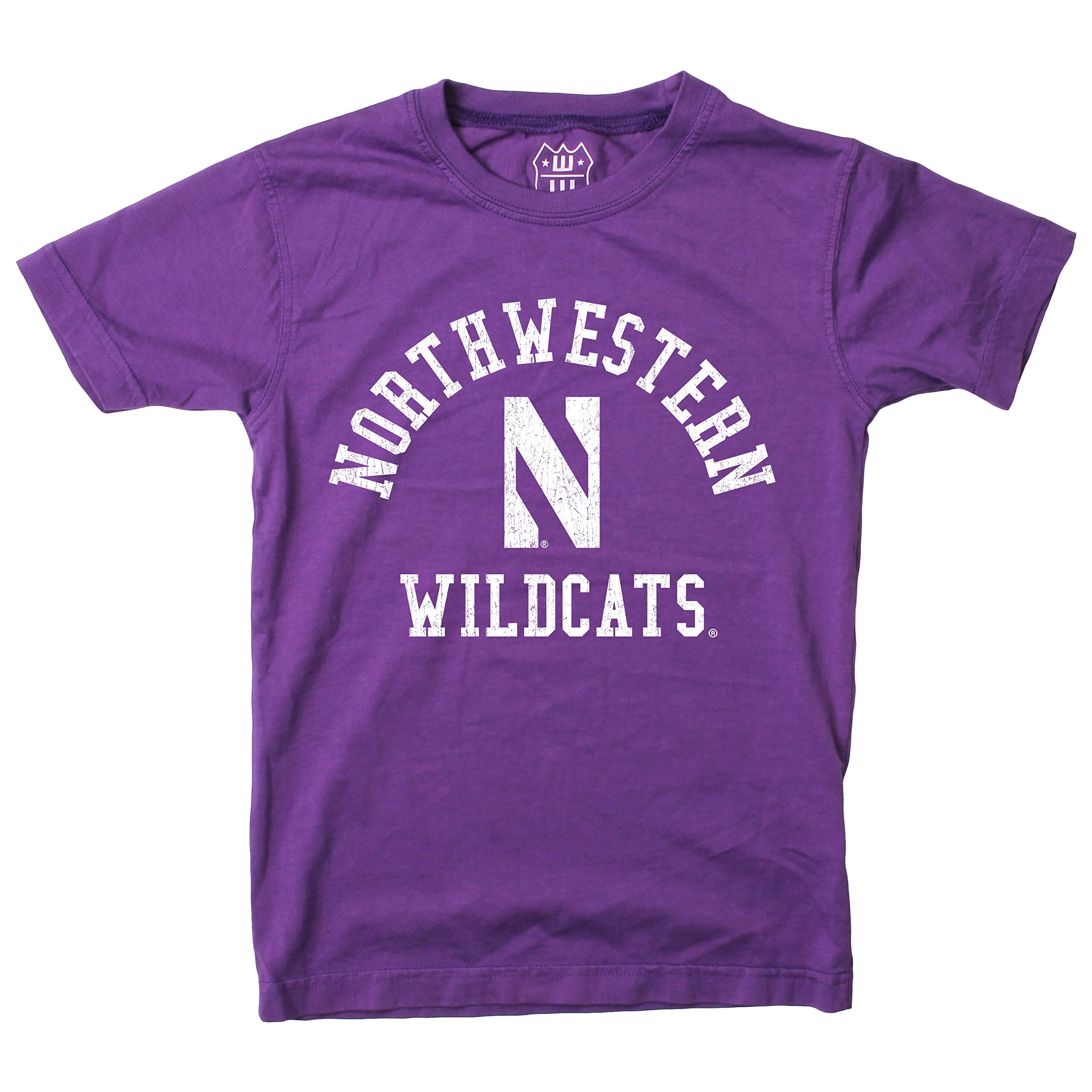 Wes and Willy NCAA Kids S/S Organic Cotton Tee Shirt, North Carolina Tar Heels, L, NC Blue — view 73