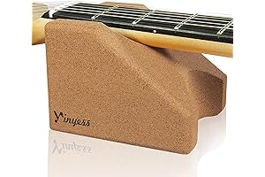 Versatile Guitar Tools USA Natural Cork Neck Rest Pillow Holder for Stringed Instrument Maintenance