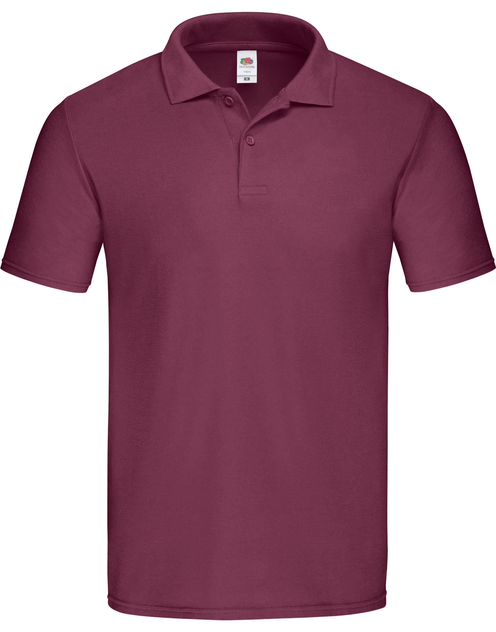 Fuit of The Loom 63050 Original Polo Shirt - Burgundy - M