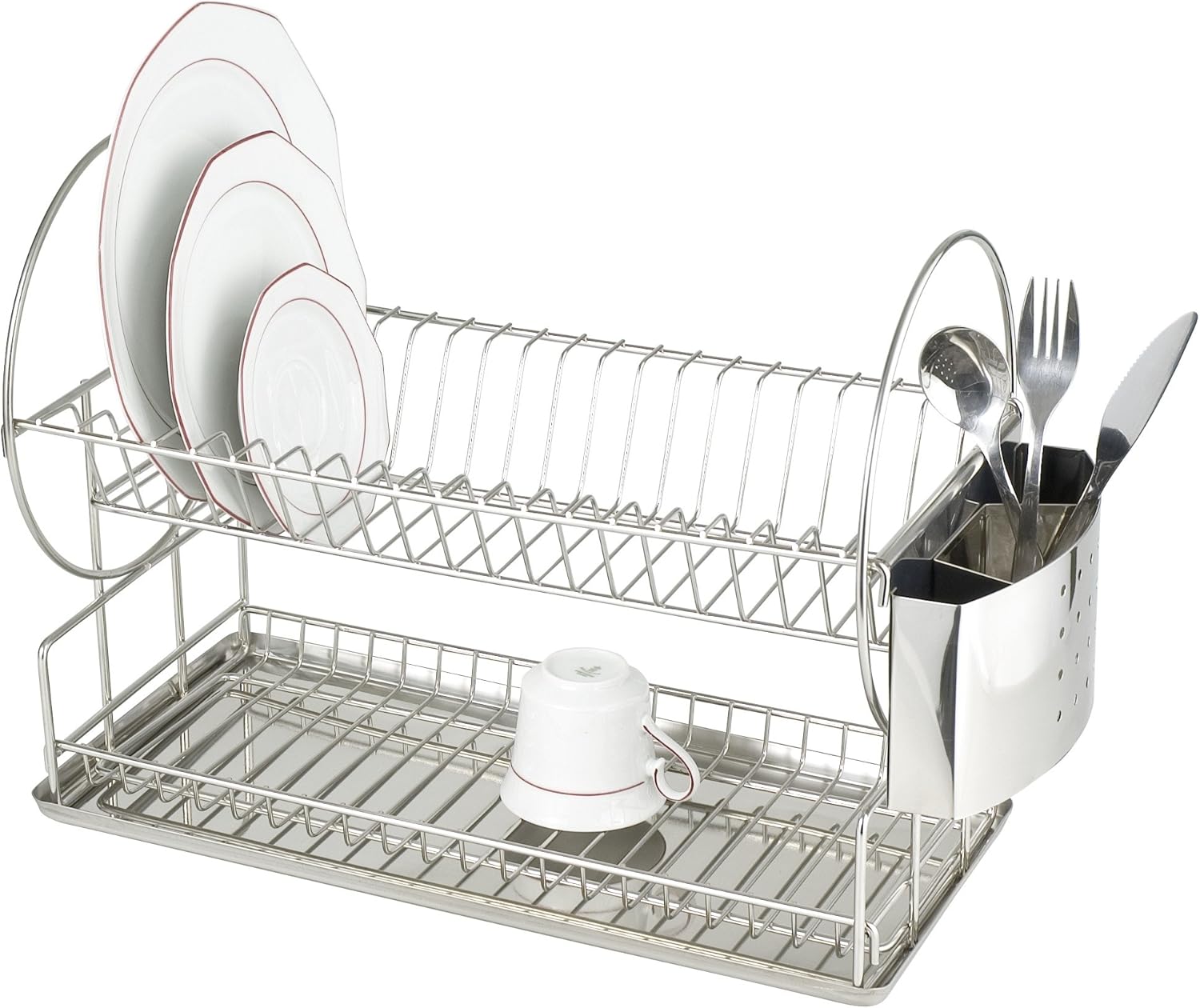 WENKO 2329100 Dish rack Exclusive Duo drip rack for